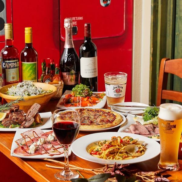 みんなで笑って、食べて、飲んで♪