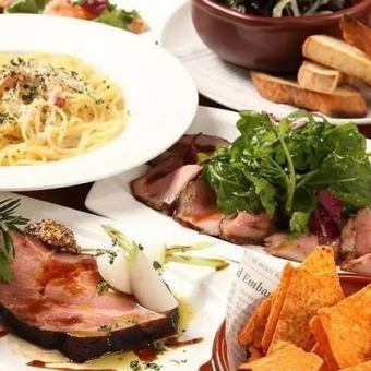 【2.5H飲放付】当店人気No.1！『定番パーティープラン』こだわり料理とポルペッティーが絶品