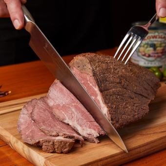 【2.5H飲放題付】おすすめ『満足パーティープラン』鴨のローストなど自慢の肉料理を堪能(全8品)