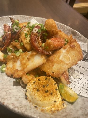 イカゲソ唐揚げ