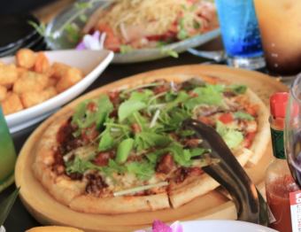 [Popularity No. 6] Hearty Taco Pizza with Plenty of Cheese
