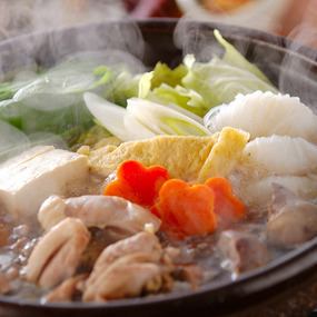 3小时无限畅饮鸡肉相扑火锅套餐 4,500日元（含税）