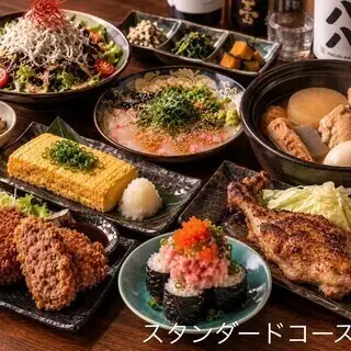 リニューアル【3H飲放付】激推し！海老出汁おでんと鶏の肉汁焼きの2大名物コース5000円→4000円