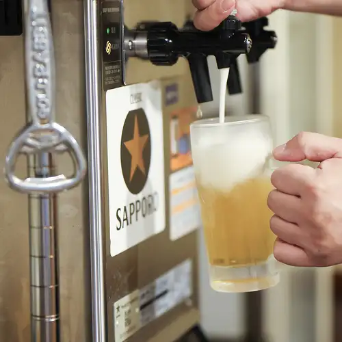 飲み放題！生ビールも◎