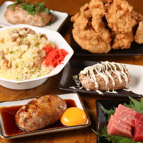 【宴会にぴったり】5000円コース◆本マグロや炒飯など贅沢料理8品+時間内ビール注ぎ放題！