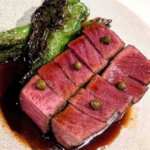 郡上鹿背ロース炭火焼き