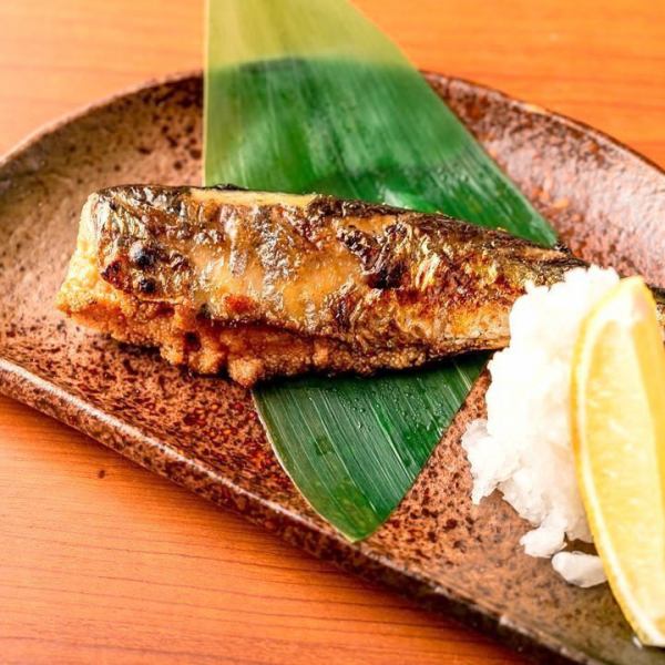 《お酒のお供に◎》脂ののった炙り〆さば