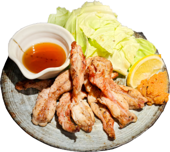 希少部位！　鶏せせり焼