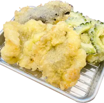 ハモと旬野菜の天ぷら