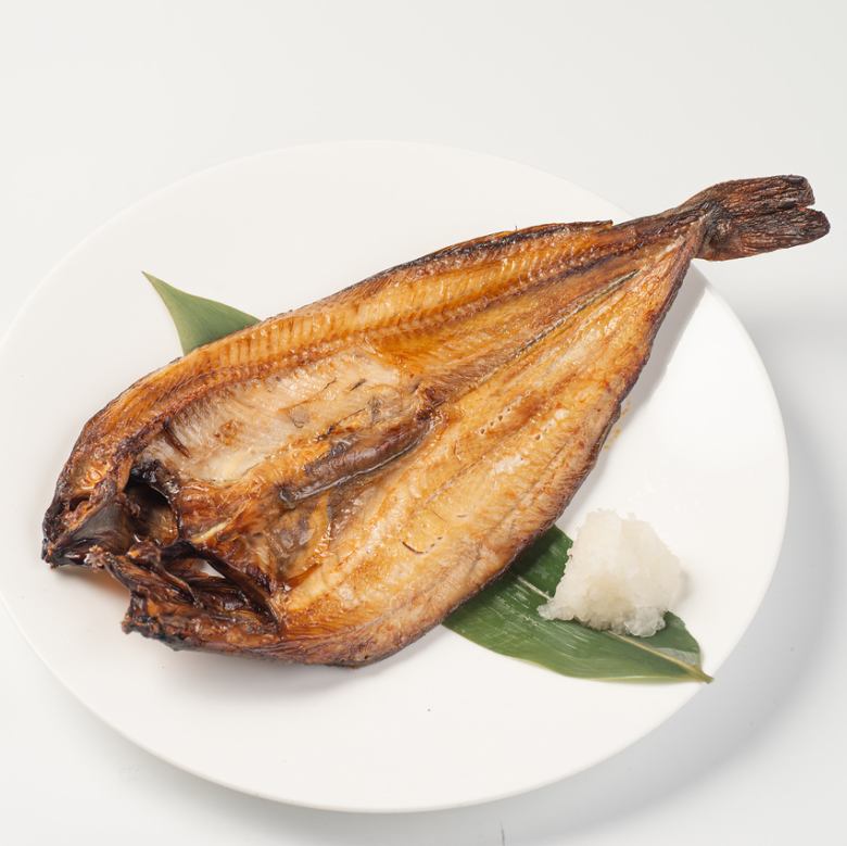 grilled striped atka mackerel