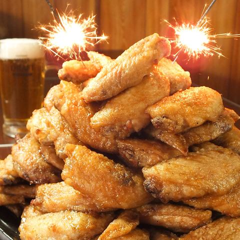 Anniversary with parent-child punch★Free chicken wings for your age when you pre-order!