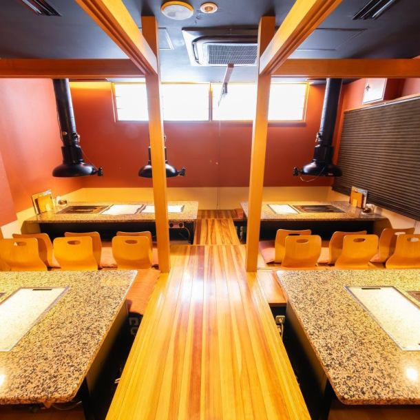 We have 11 completely private rooms with horigotatsu seats.If you remove the partitions, you can accommodate up to 34 people, so we can accommodate large parties! A 120-minute all-you-can-drink course that is perfect for parties starts from 4,500 yen (tax included)! Enjoy our signature dishes and a wide variety of drink menus. Please enjoy.