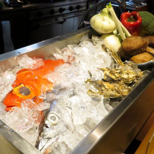 漁れたて鮮魚