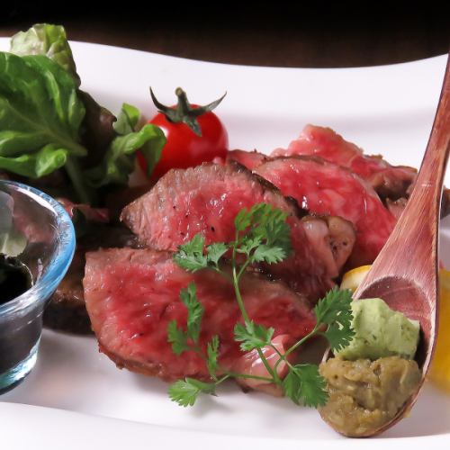 ≪お肉≫牛すじ味噌煮/≪お肉≫浜松産サーロイン炭焼100g