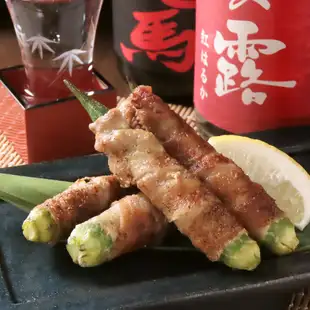 今日の地元野菜の肉巻き（夏季限定）