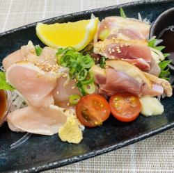 Chicken breast tataki
