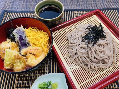 蕎麦 ミニ天丼膳