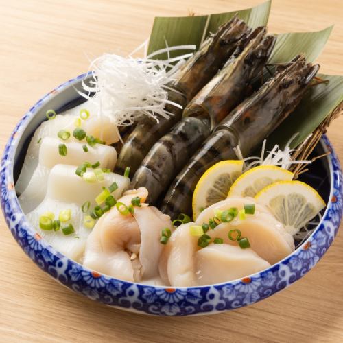 海鮮　盛り合わせ