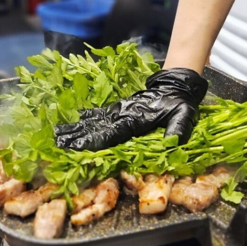 サムギョプサル食べ放題！