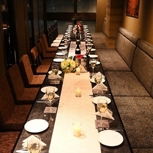 Complete private room banquet for up to 30 people
