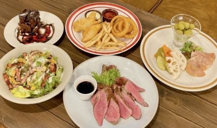 【2H飲み放題付き◆5,000円コース】