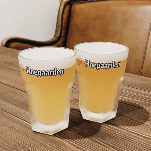 ヒューガルデンホワイト　生ビール