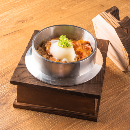 鶏照り焼き釜めし