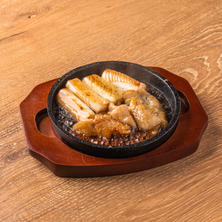 [たれ]皮+白ネギ