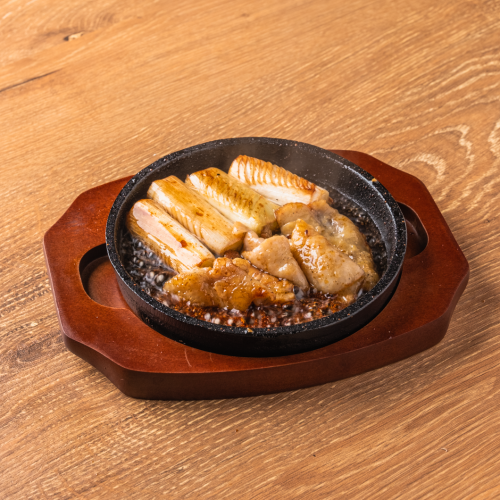 [たれ]皮+白ネギ