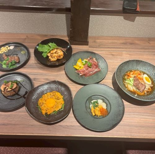 鉄板料理で華やかな宴会を