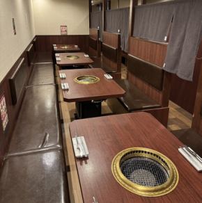 【個室完備】団体様でご利用の際も個室でのご案内となります。プライベート空間でお楽しみいただけます。