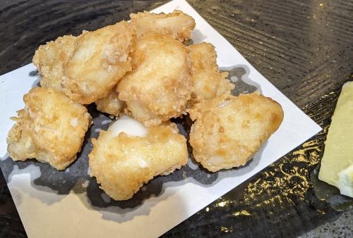 活蛸の唐揚げ