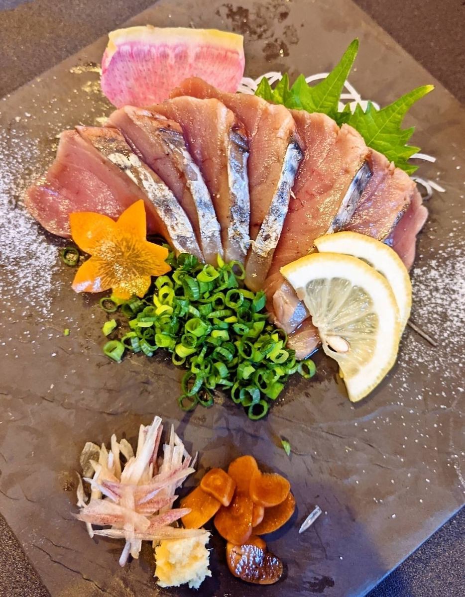 제철 생선을 즐길 수있는 이자카야 와라 스미입니다!