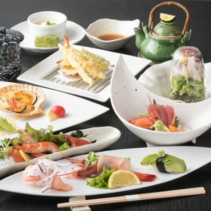 ランチ【藍コース】3250円(税込)9品