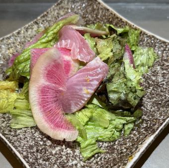 柑橘と鮮魚のカルパッチョ