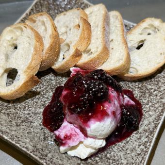 ベリーチーズ豆腐