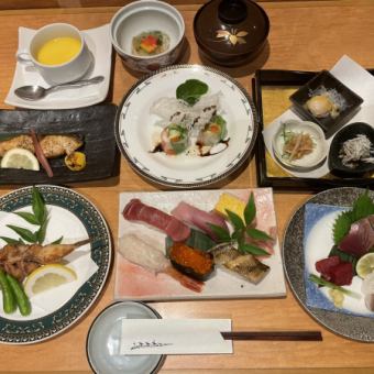 [For celebrations/banquets] Waxing Moon 9 dishes 7,300 yen (tax included) *9,800 yen (tax included) with all-you-can-drink included