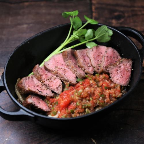 Chuck Eye Roll ~ Special Fresh Salsa Sauce ~