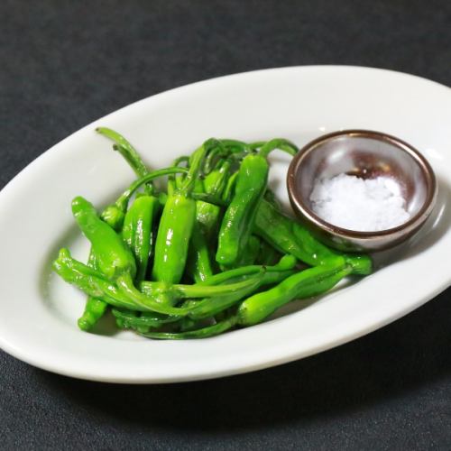 fried shishito peppers