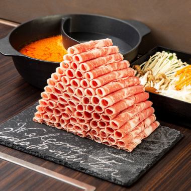 0.2mmのとろける極薄ラムしゃぶしゃぶ専門店