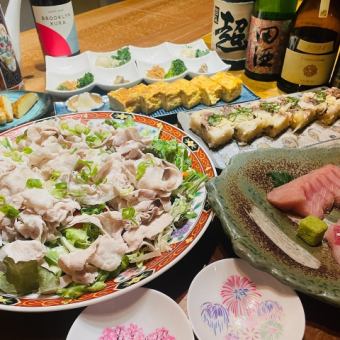 【お食事のみ】【春夏限定】旬の味が楽しめる♪コース全9品4000円(税込)