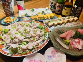 【お食事のみ】【春夏限定】旬の味が楽しめる♪コース全9品4000円(税込)