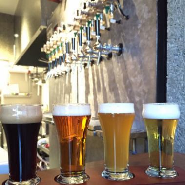クラフトビールのテイスティングセット3000円