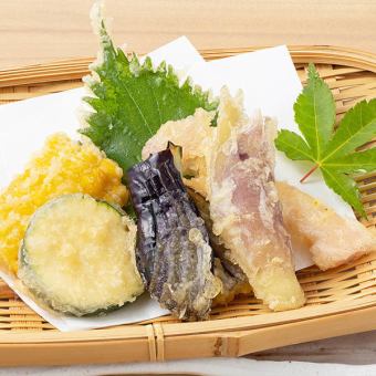 旬野菜の天布羅