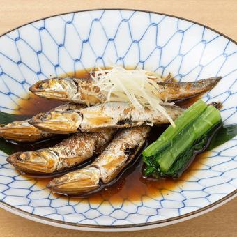 小鰯の黒酢煮