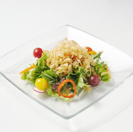 蘭亭のパリパリ野菜サラダ