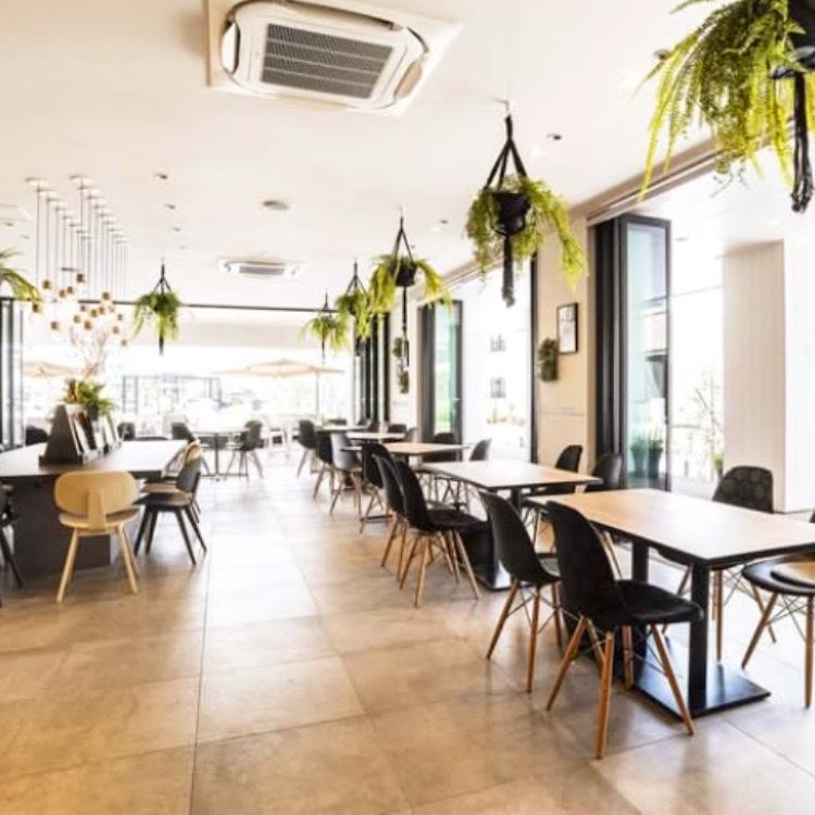 明るくおしゃれな店内で楽しいひとときを♪