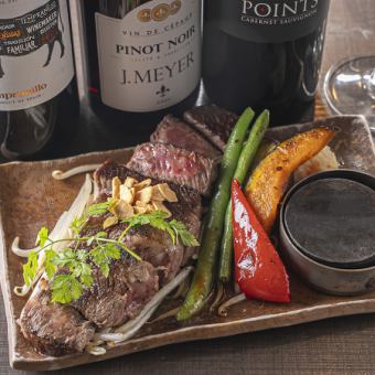 96「肉と鮑」コース（2時間飲み放題付き）