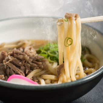 かめやの肉うどん