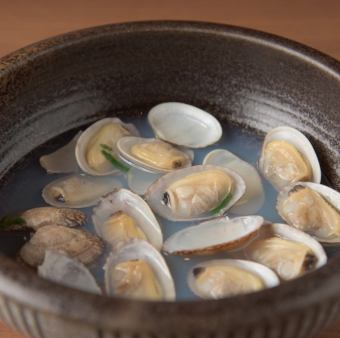 あさりの赤兎馬蒸し